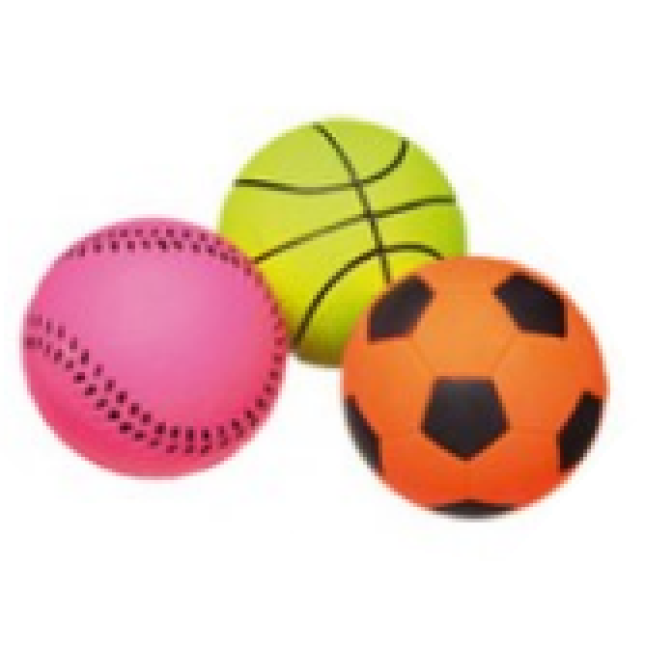 camon μπαλάκια sport rubber ball 63mm 12τμχ