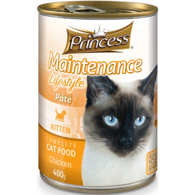 Princess Pate Cat τροφή γάτας (κοτόπουλο) 400gr