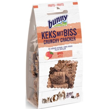 Bunny Nature Crunchy με μήλο για κουνέλια, ινδικά χοιρίδια, τσιντσιλά,χάμστερ, γερβίλους& αρουραίους