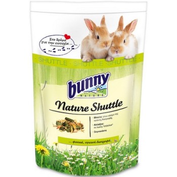 Bunny Nature shuttle rabbit Πλήρης τροφή για νάνους κουνέλια από τον 6ο μήνα της ζωής 600gr