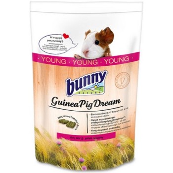 Bunny Nature dream Πλήρης τροφή για ινδικά χοιρίδια έως τον 5ο μήνα ηλικίας