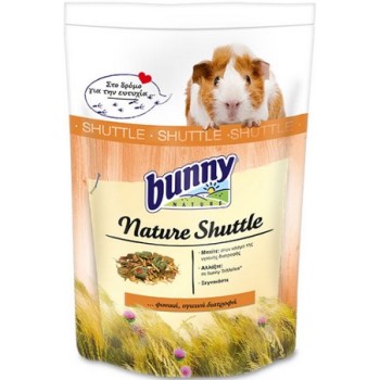 Bunny Nature shuttle Πλήρης τροφή για ινδικά χοιρίδια από το 5ο έτος ηλικίας 600gr