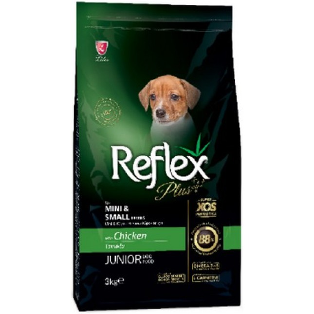 Lider Reflex plus τροφή για κουτάβια, κοτόπουλο 3kg