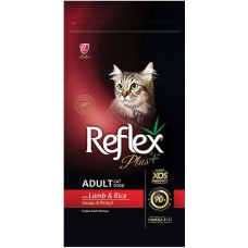 Lider Reflex plus  τροφή για ενήλικες γάτες, αρνί 15kg