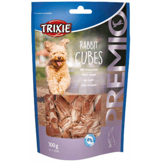 Trixie λιχουδιές premio cubes κουνέλι 100gr