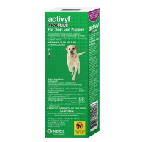 Msd activyl tick plus αντιπαρασιτικό (20-40kg) / 4 πιπέτες