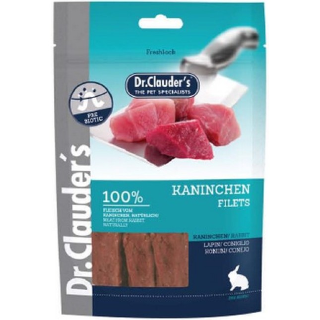 Dr.Clauder's Rabbit Filets (Φιλέτο Κουνελιού) 80g