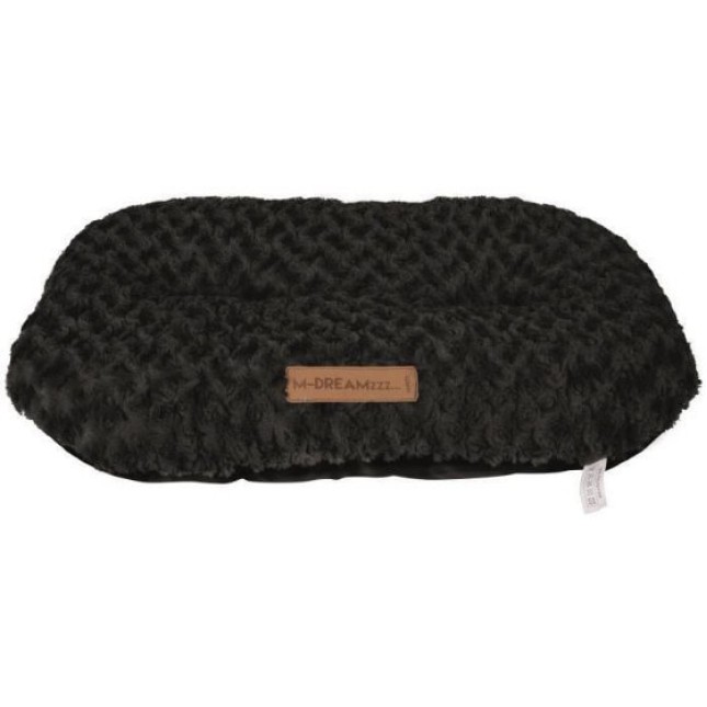 M-pets shetland oval cushion  black