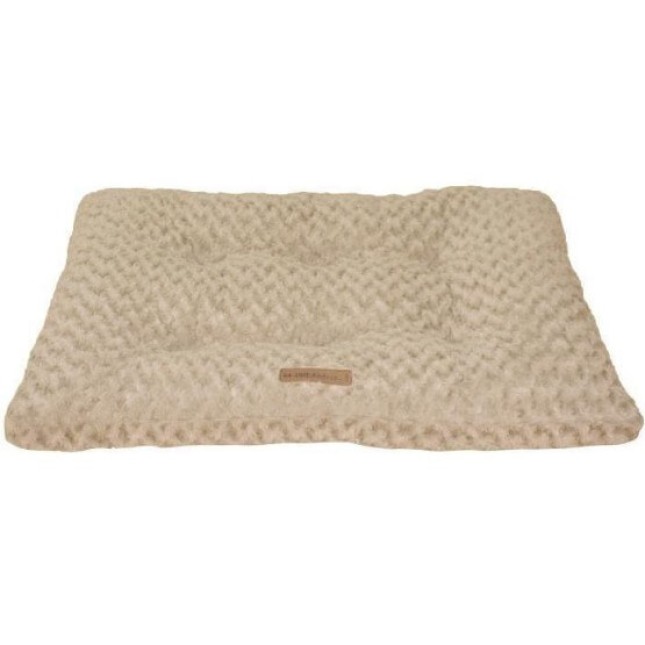 M-pets shetland cushion-s 74 x 52 cm beige