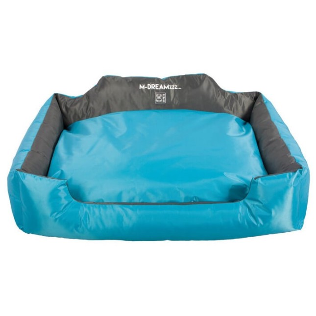 M-pets Natuna basket - m 80 x 65 x 22cm blue & grey