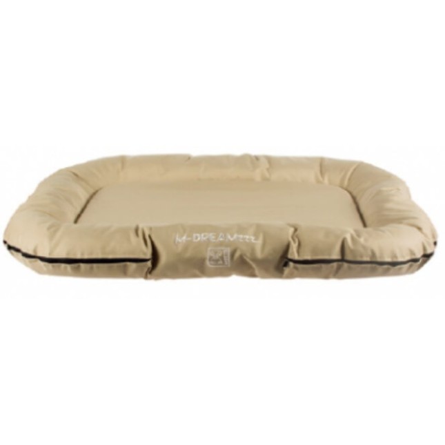 M-pets Falster cushion- m 100 x 75 x 12 cm beige