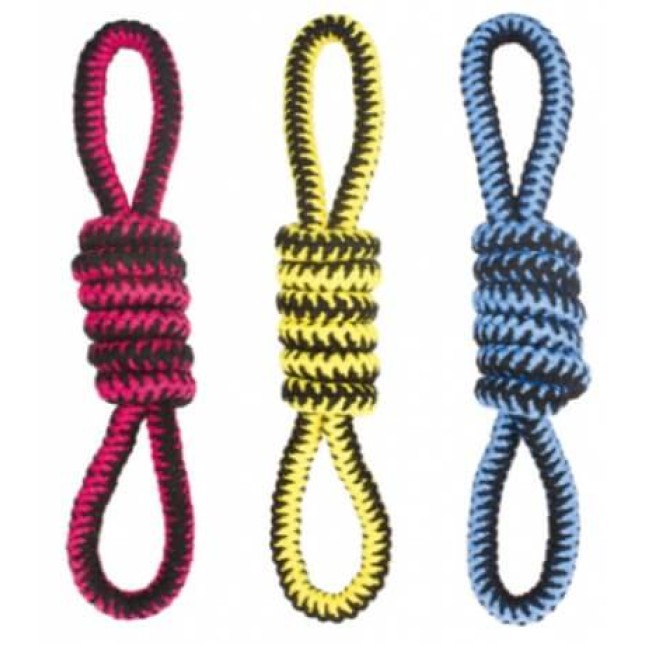 M-pets twist node pink, yellow & blue  48 cm