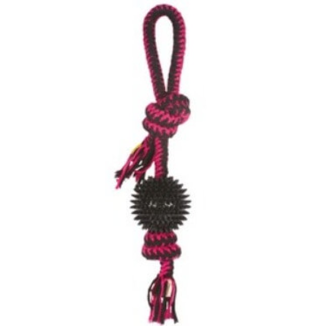 M-pets twist prickly ball pink, yellow & blue  42 cm