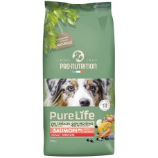 Pro-nutrition flatazor pure life πλήρης τροφή για ενήλικους σκύλους φυλών μεσαίου μεγέθους