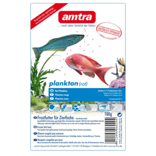 Croci amtra κατεψυγμένη τροφή blsiter plancton red 100gr