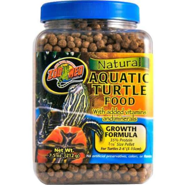 Zoo med turtle growth τροφή χελώνας 42,5 gr.