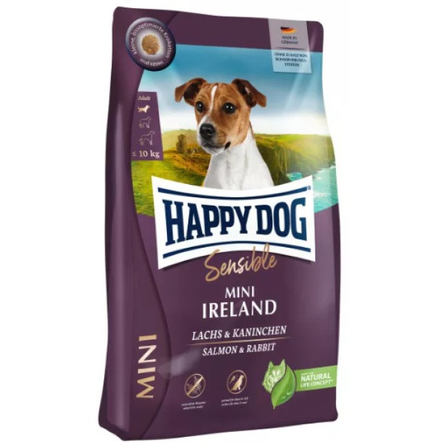 Happy Dog Mini Ireland για σκυλιά με δερματικές αλλεργίες 4kg