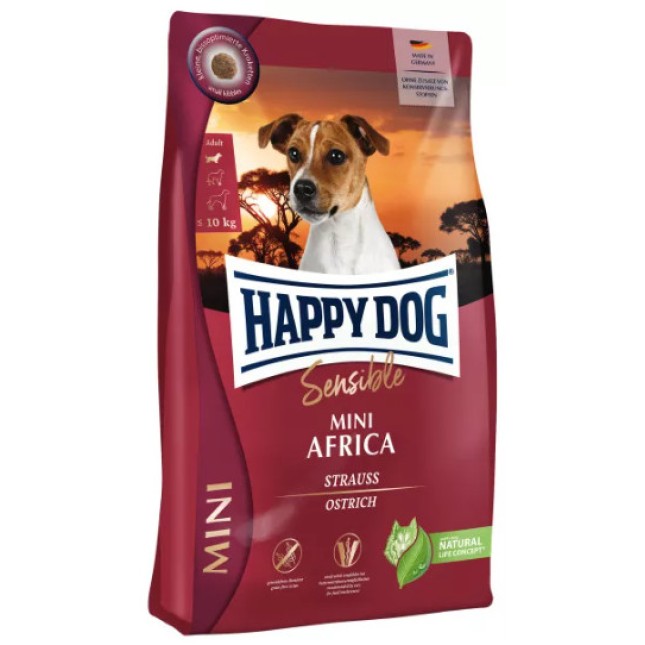 Happy Dog Mini Africa Grainfree για ευαίσθητους σκύλους 1kg