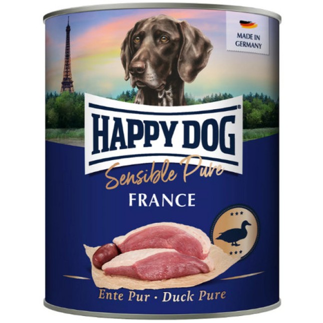 Happy Dog France κονσέρβα Grainfree πάπια 800g