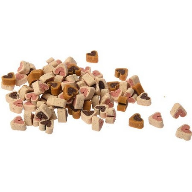 Fury Snacks semi moist hearts mix 150gr