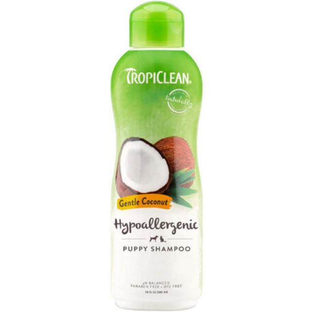 TropiClean σαμπουάν gen καρύδα puppy 355ml