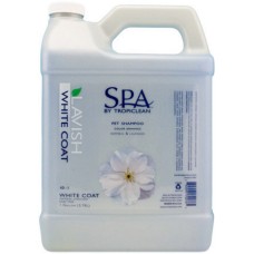 TropiClean spa σαμπουάν white coat 3,78lt