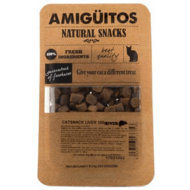 Amiguitos cat snacks συκώτι 100gr