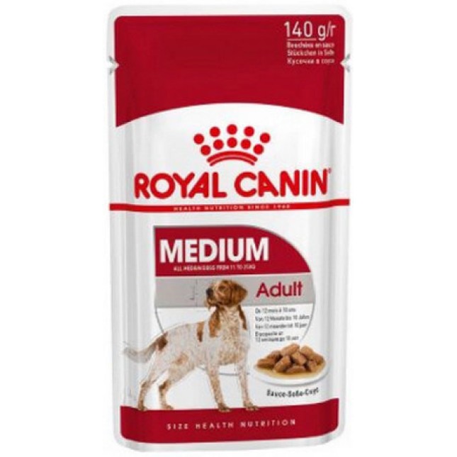 Royal Canin πλ.τροφή Size Health Nutrition Wet medium adult   για ενήλικες σκύλους μεσαίου μεγέθους