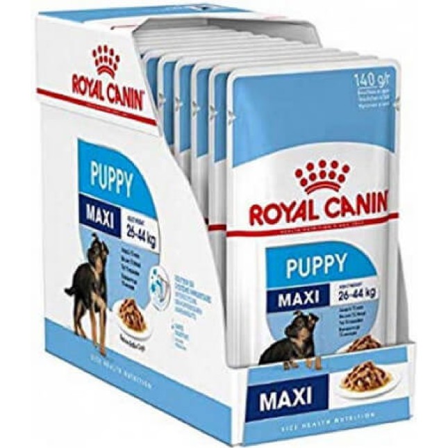 Royal Canin πλ.τροφή Size Health Nutrition Wet maxi puppy για κουτάβια μεγαλόσωμων φυλών έως 15 μηνώ