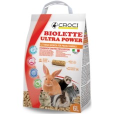 Croci υπόστρωμα Litter biolette ultrapower 6lt για τρωκτικά