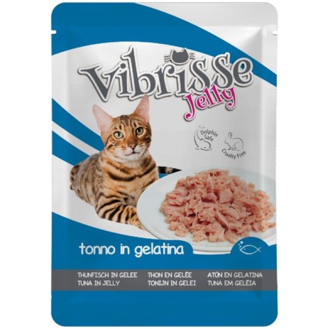 Croci Vibrisse φακελάκι γάτας τόνο σε ζελέ 70g