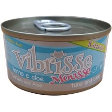 Croci Vibrisse κονσέρβα mousse για γατάκια με τόνο και αλόη 70g