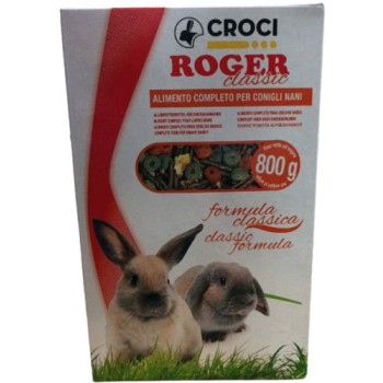 Croci Roger classic για κουνέλια & ινδικά χοιρίδια 800gr