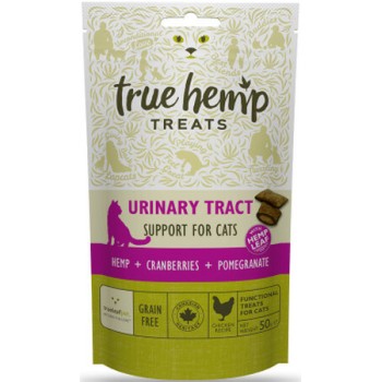 True leaf pet true hemp cat λιχουδιά για ουροποιητικό 50gr