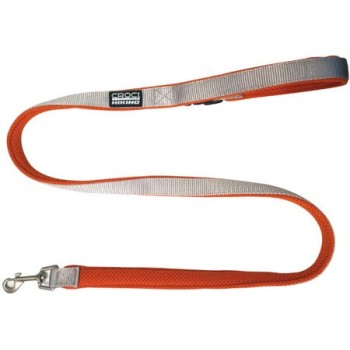 Croci οδηγός hiking leash reflective πορτοκαλί 2x120cm