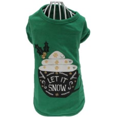 Croci μπλούζα t-shirt xmas let it snow 25cm