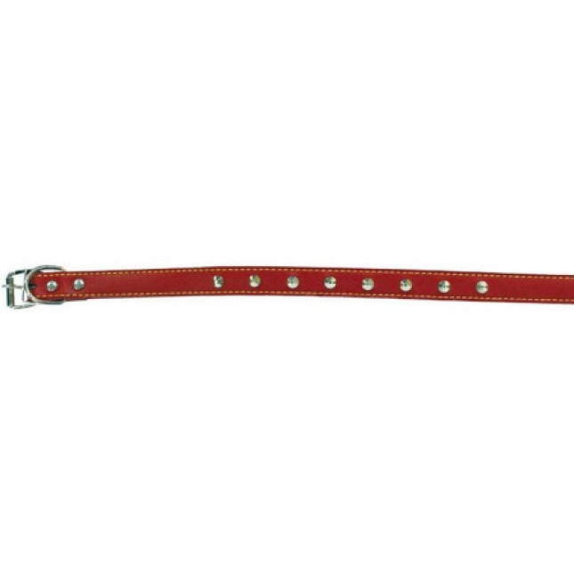 Croci Double studded περιλαίμιο σκύλου red 50x2cm