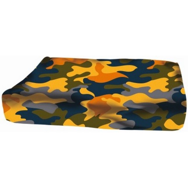 Croci Μαξιλάρι street camo πορτοκαλί 90x63x10cm