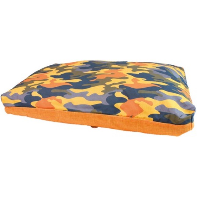 Croci Μαξιλάρι street camo πορτοκαλί 90x63x10cm