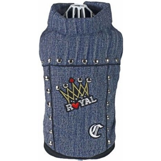 Croci ζακέτα jeans royal crown 35cm