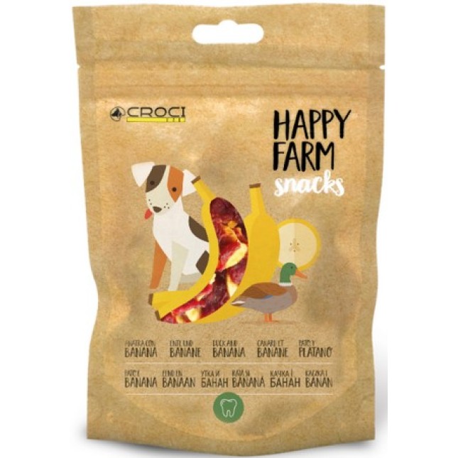 Croci Happy farm πάπια/μπανάνα 80gr