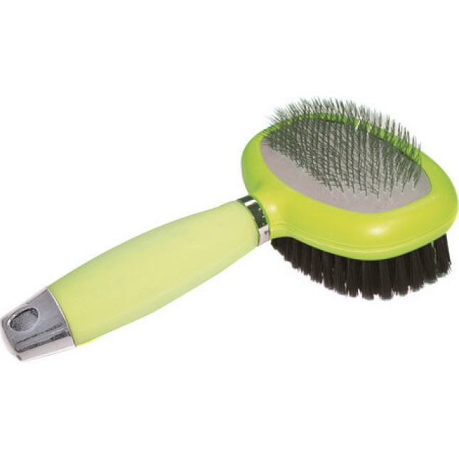 Croci Slicker διπλή βούρτσα brush glamgel double sized