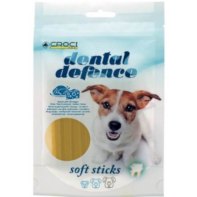 Croci Dental defence κοτόπουλο/τυρί 4τμχ 80gr