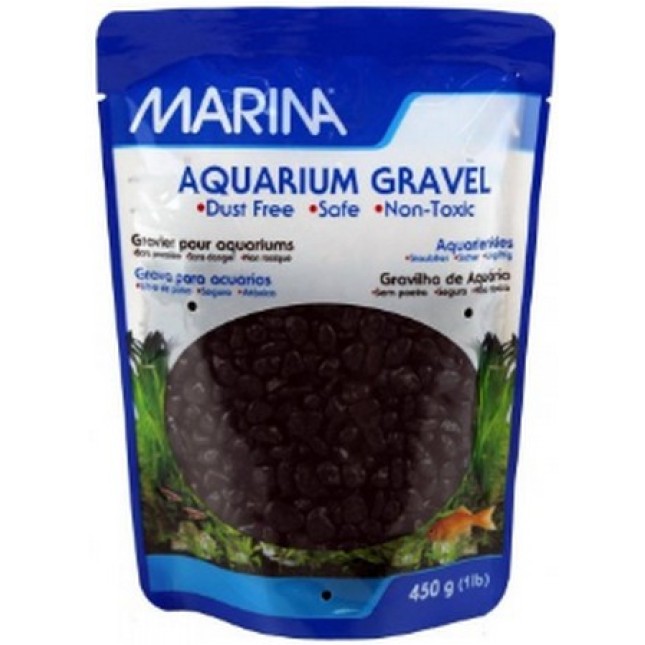 Hagen Marina Διακοσμητικό χαλίκι μαύρο 450gr