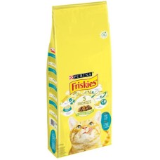 Friskies Πλήρης και ισορροπημένη τροφή για ενήλικες γάτες με τόνο και λαχανικά