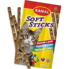 Sanal sticks κοτόπουλο & συκώτι 3 τμχ