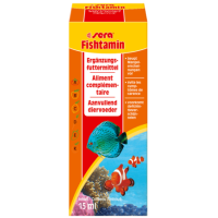 Sera fishtamin vitamins Extra βιταμίνες για περισσότερη ζωντάνια 15ml