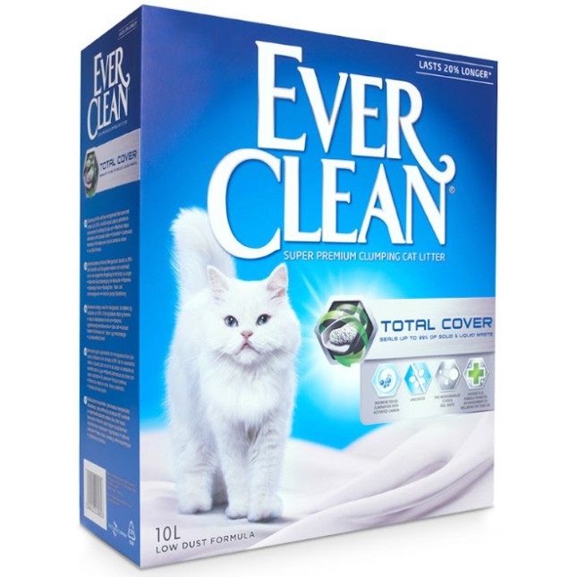 Everclean total cover άμμος υγιεινής 10lt