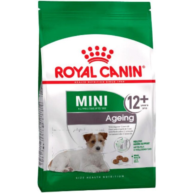 Royal Canin πλήρης τροφή Size Health Nutrition mini ageing +12 για γηραιούς σκύλους μικρόσωμων φυλών