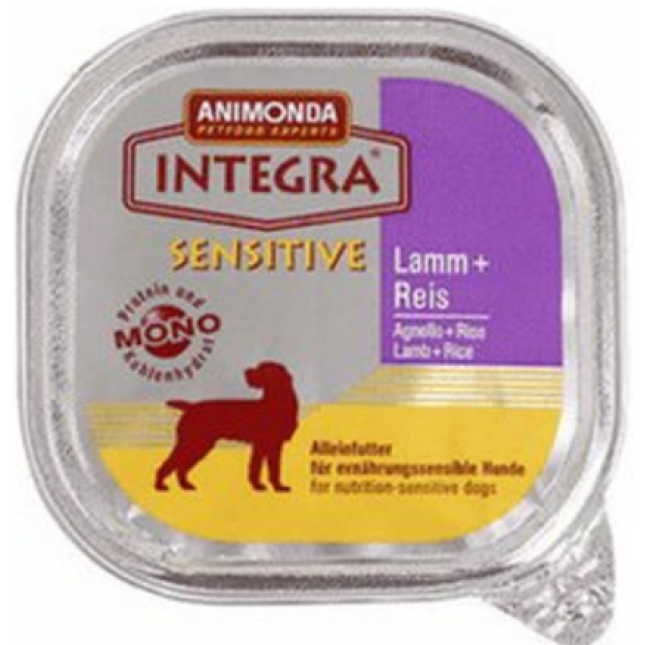 Animonda integra sensitive αρνί & ρύζι 150gr